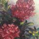 Paintings "roses of the alps" by Astrid Walford (1907-1984)