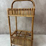 Rattan bottle holder