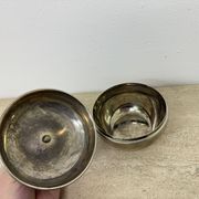 Vintage apple shaped trinket box , 1970s