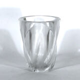 Lalique, Polished and Frosted Crystal Glass model Ingrid from 60s