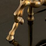 Brass horse lamp 1970