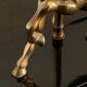 Brass horse lamp 1970