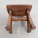 Tabouret en chêne | France années 1960