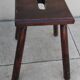 Old vintage farm stool
