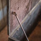 Old wooden chest with fittings, corsair chest, storage chest