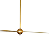 Asymmetrical chandelier sputnik white