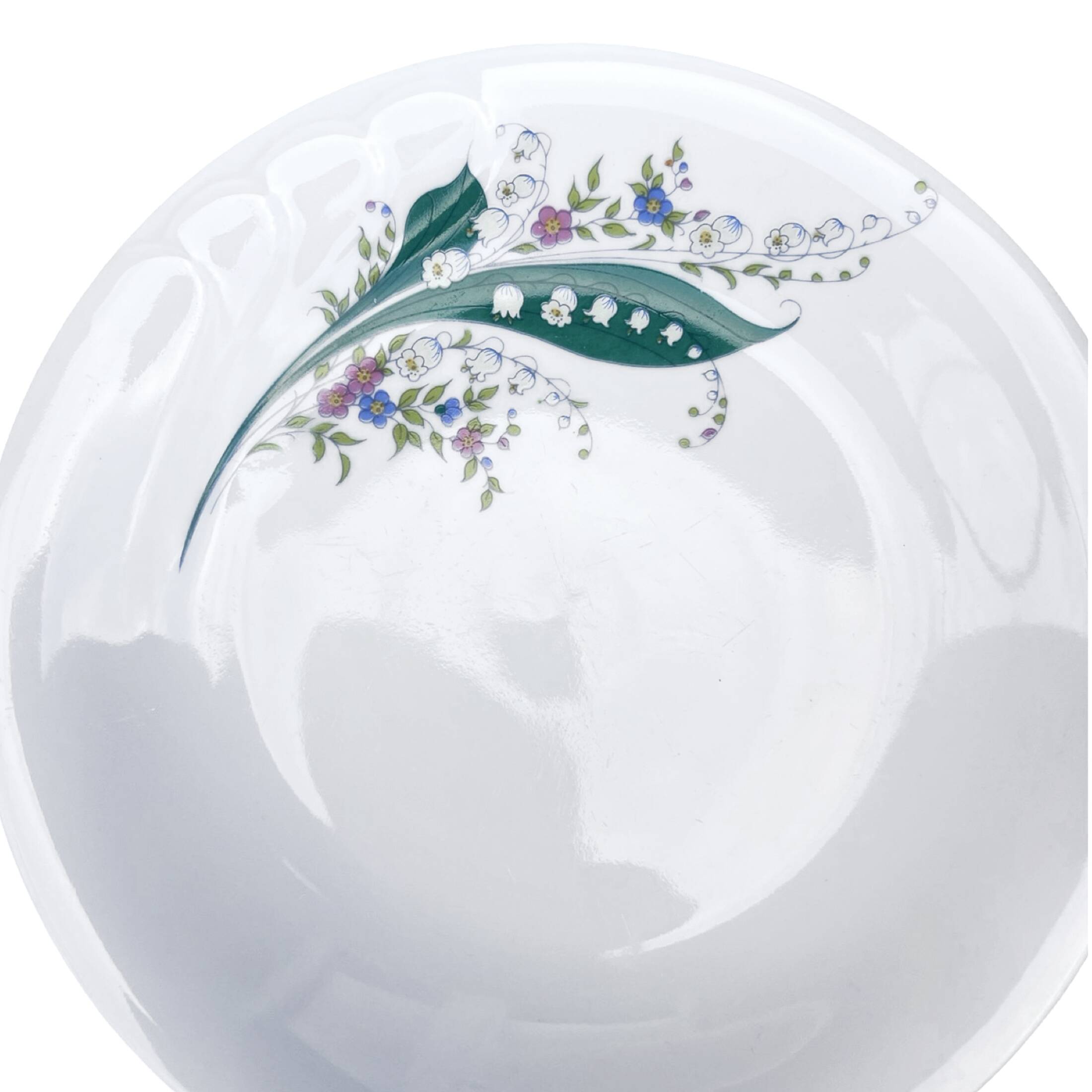 Porcelain breakfast set Wawel, Poland 1980s - set of 4