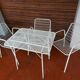Ensemble de 3 chaises et table de jardin Emu modèle Rio