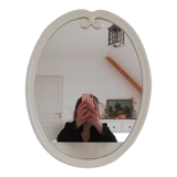 Vintage oval mirror