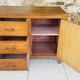 Vintage oak storage unit with drawers from the 50s/60s.