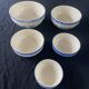 Set of 6 Digoin Sarreguemines "Elorn" salad bowls