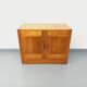 Charlotte Perriand style Les Arcs vintage pine storage unit from the 60s and 70s