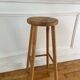 Tabouret haut bois esprit chalet