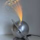 Rare French fibre optic lamp "La Sphérique" from the 1970s Space Age.