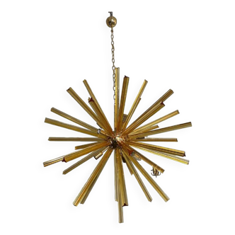 Sputnik Chandelier in Murano Glass Style From Italy