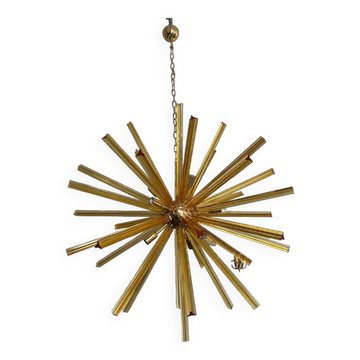 Sputnik Chandelier in Murano Glass Style From Italy