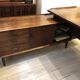 Arne vodder bureau in rio rosewood for sibast model with sideboard.