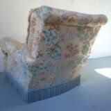 Velvet armchair
