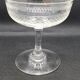 Set of 6 glasses in Champagne
