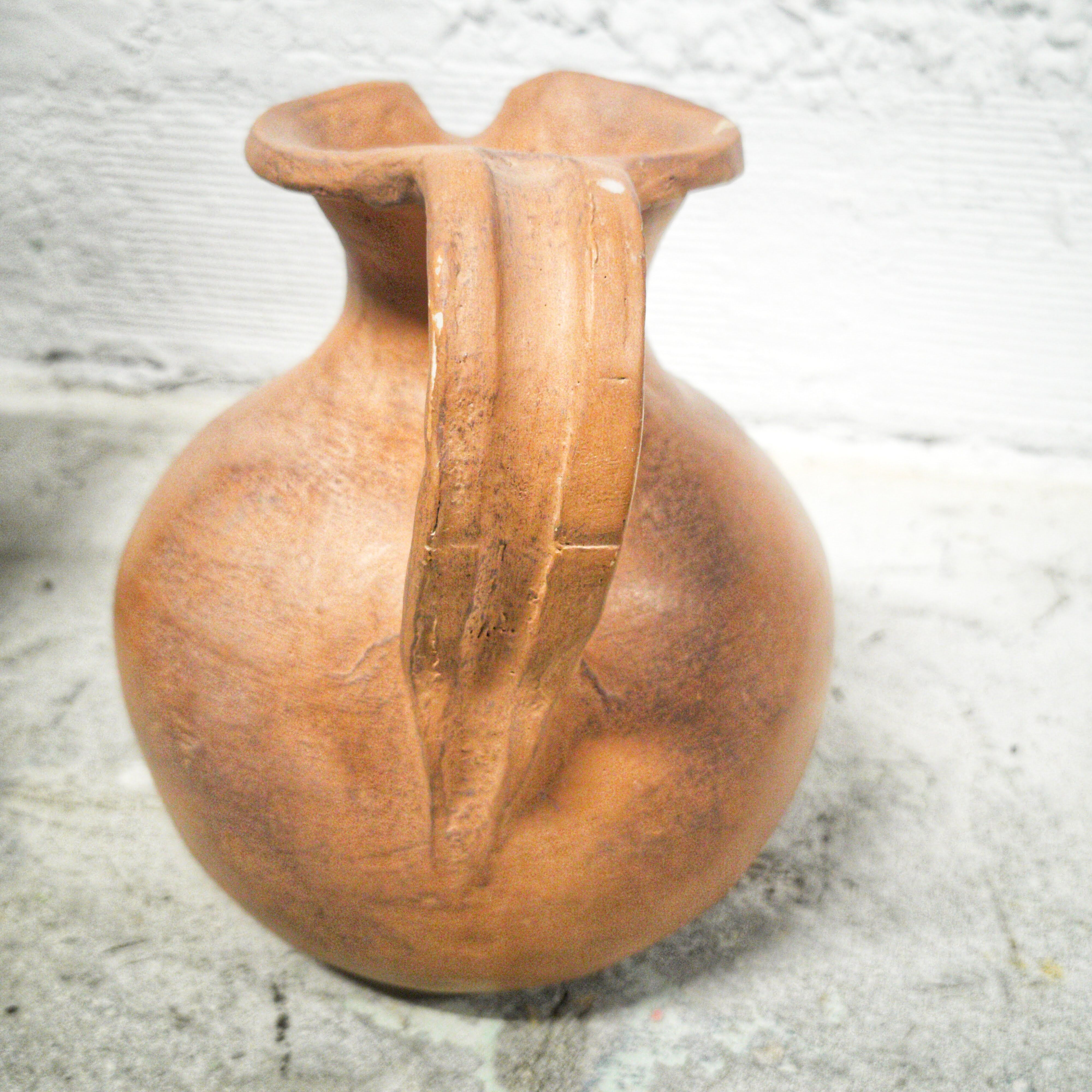 Terracotta pitcher