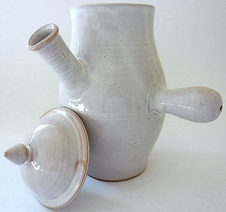 Ceramic chocolatier by the pottery of Nesmy Vendée