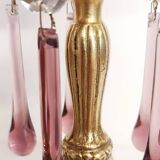 Lampe de table "Art Nouveau" en bronze. Espagne, années 1940.