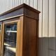 Walnut display cabinet
