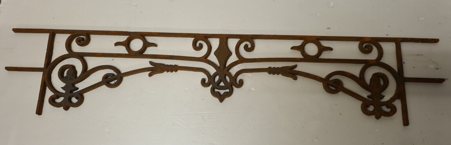 Cast iron balcony box