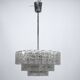Vintage Italian chandelier attributed to Vistosi, Italy 1960s.