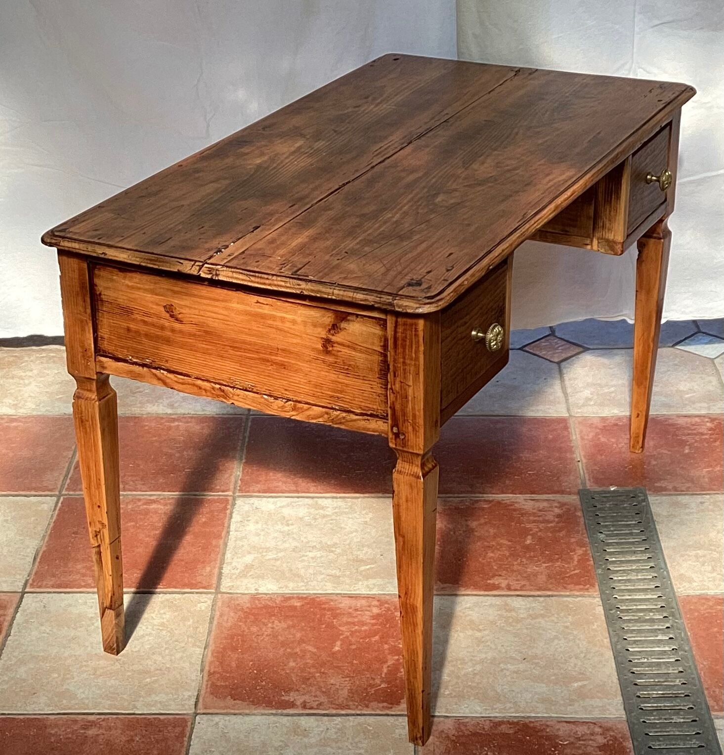 Wooden desk table around the years 1920