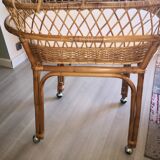 Berceau ancien en bambou