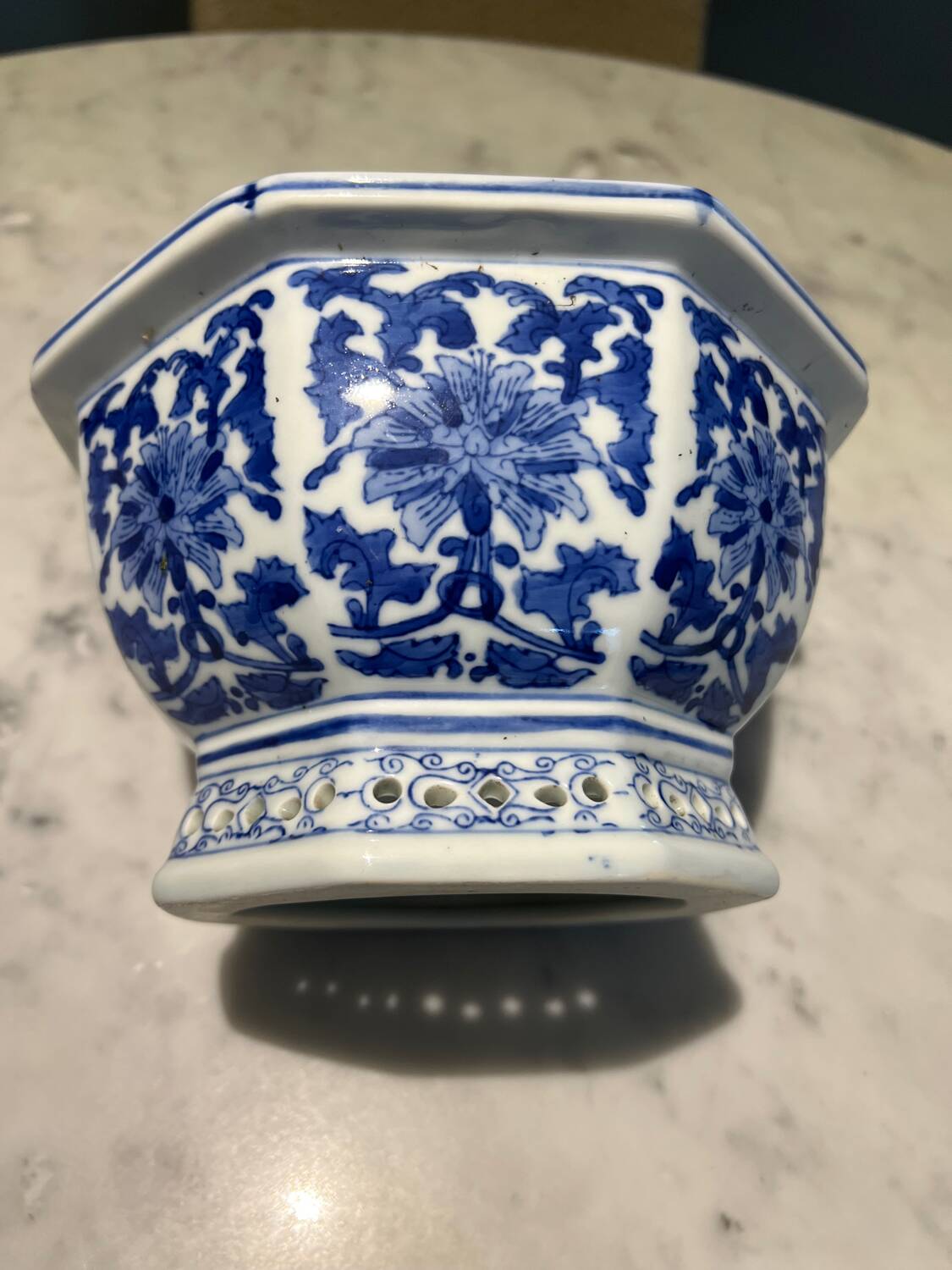 Antique pot for bonsai and orchids