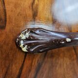 Art Decò chest of drawers from the 1940s in mahogany and briar