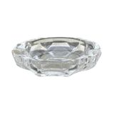 Jablonecke Sklarny crystal ashtray in Desna, Czechoslovakia, 1970s.