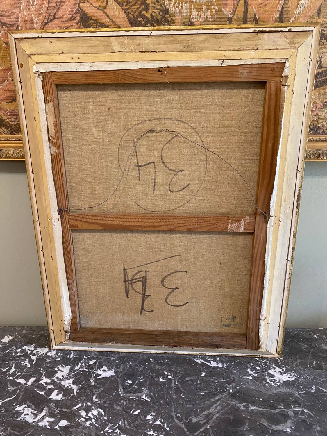 Oil on canvas André Duprat