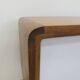 Black and white teak sideboard, 1960s