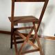 Antique folding chair