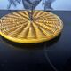 Vallauris Cheese Board - Orange Woven Ceramic