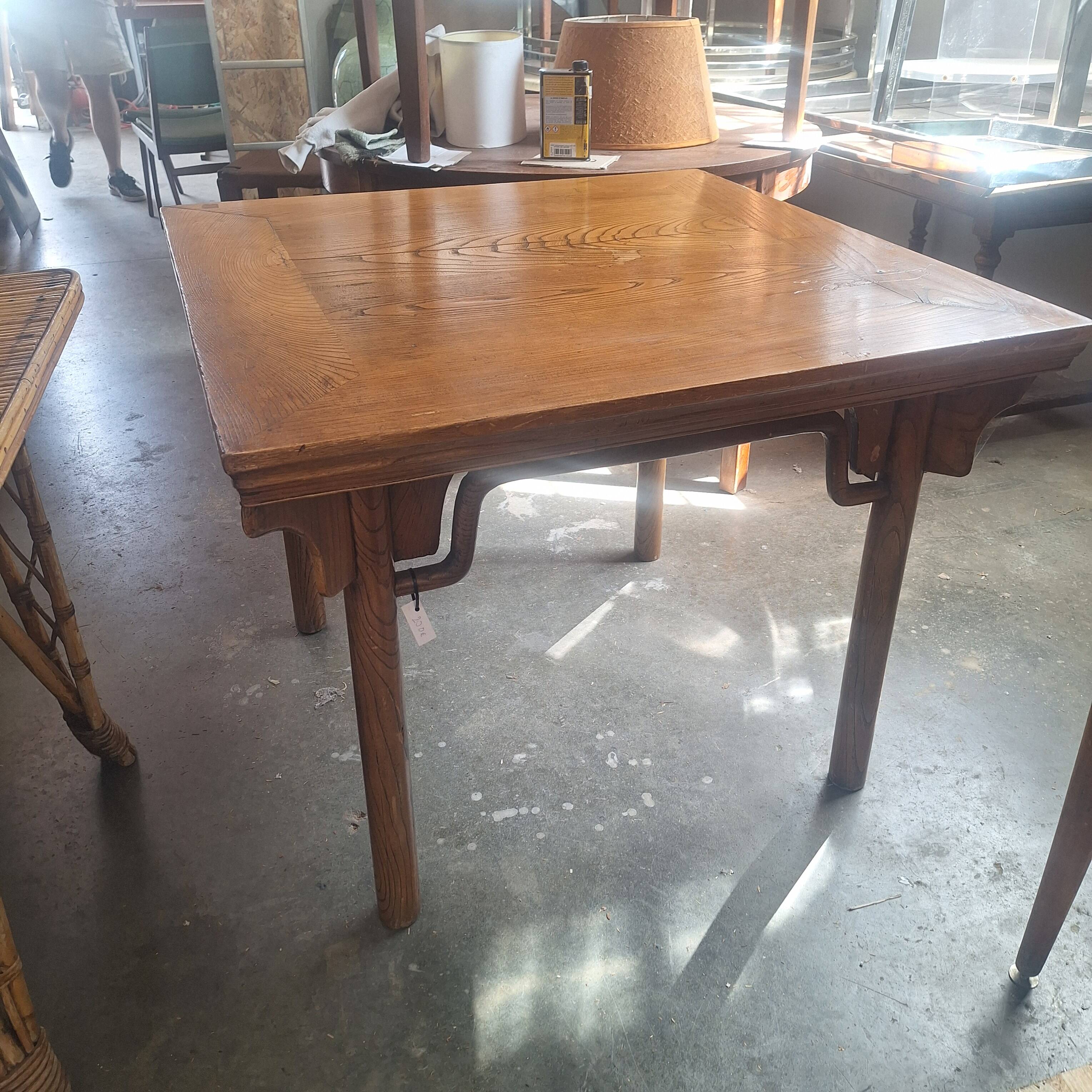 Vintage chinese dining table