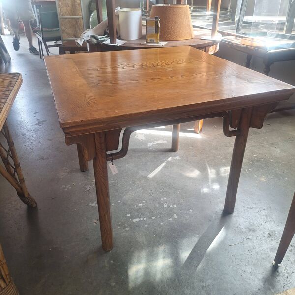 Table à manger chinoise vintage