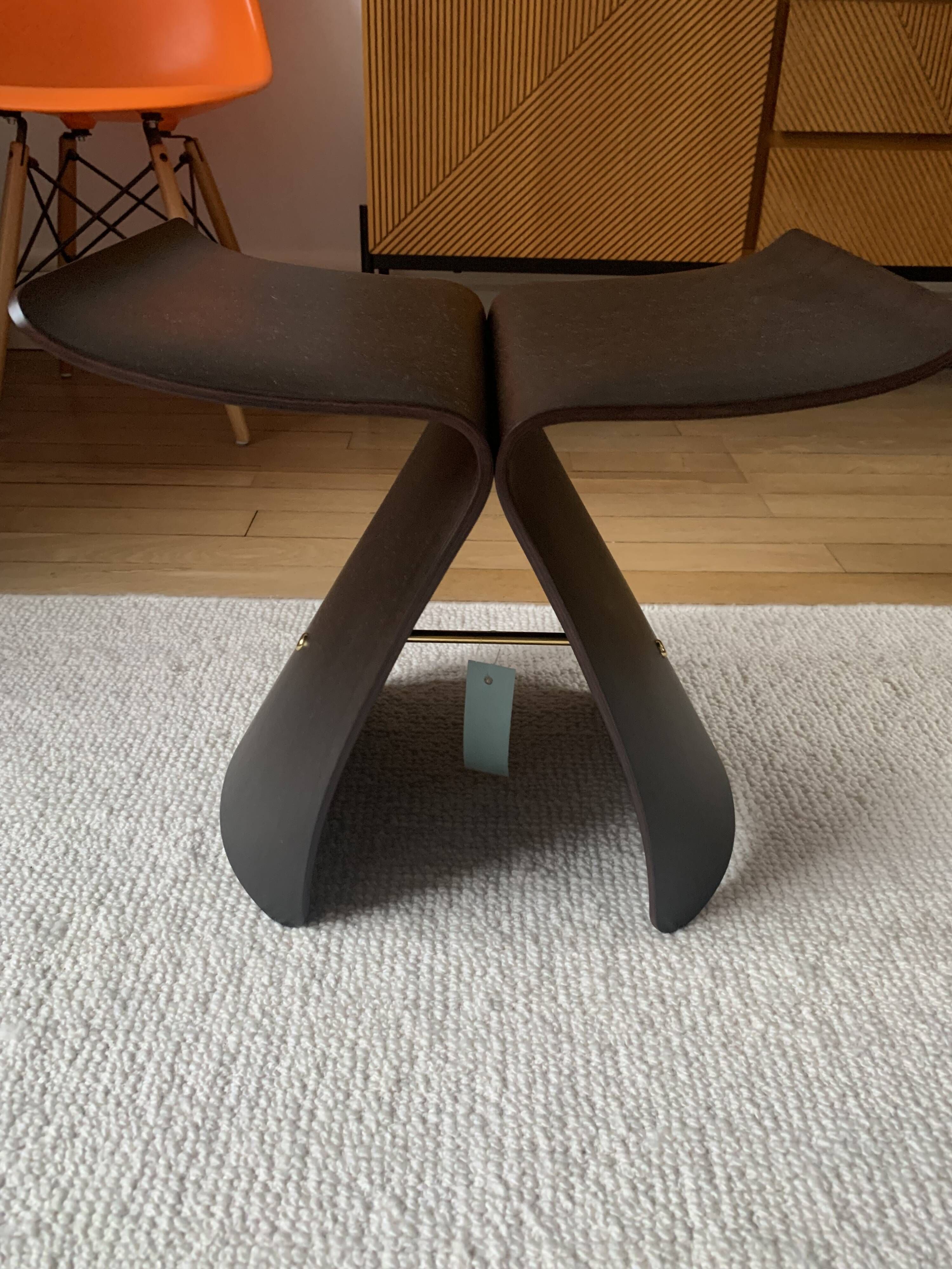 NEW NEVER OPENED Authentic Design "Butterfly" Stool - Sori Yanagi - Made in Japan