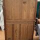 Louis XV linen cabinet in cherry period mid-twentieth century (delivery possible)