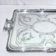 Gallia - Silver metal serving tray