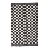 4x7 Checkered Moroccan Vintage Rug 138x208Cm SK 241966