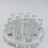 Vintage glass trivet