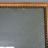 Old beaded frame st. Louis XVI gilded stucco wood