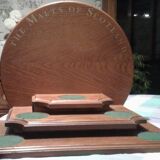 Wooden display for 5 bottles of wisky