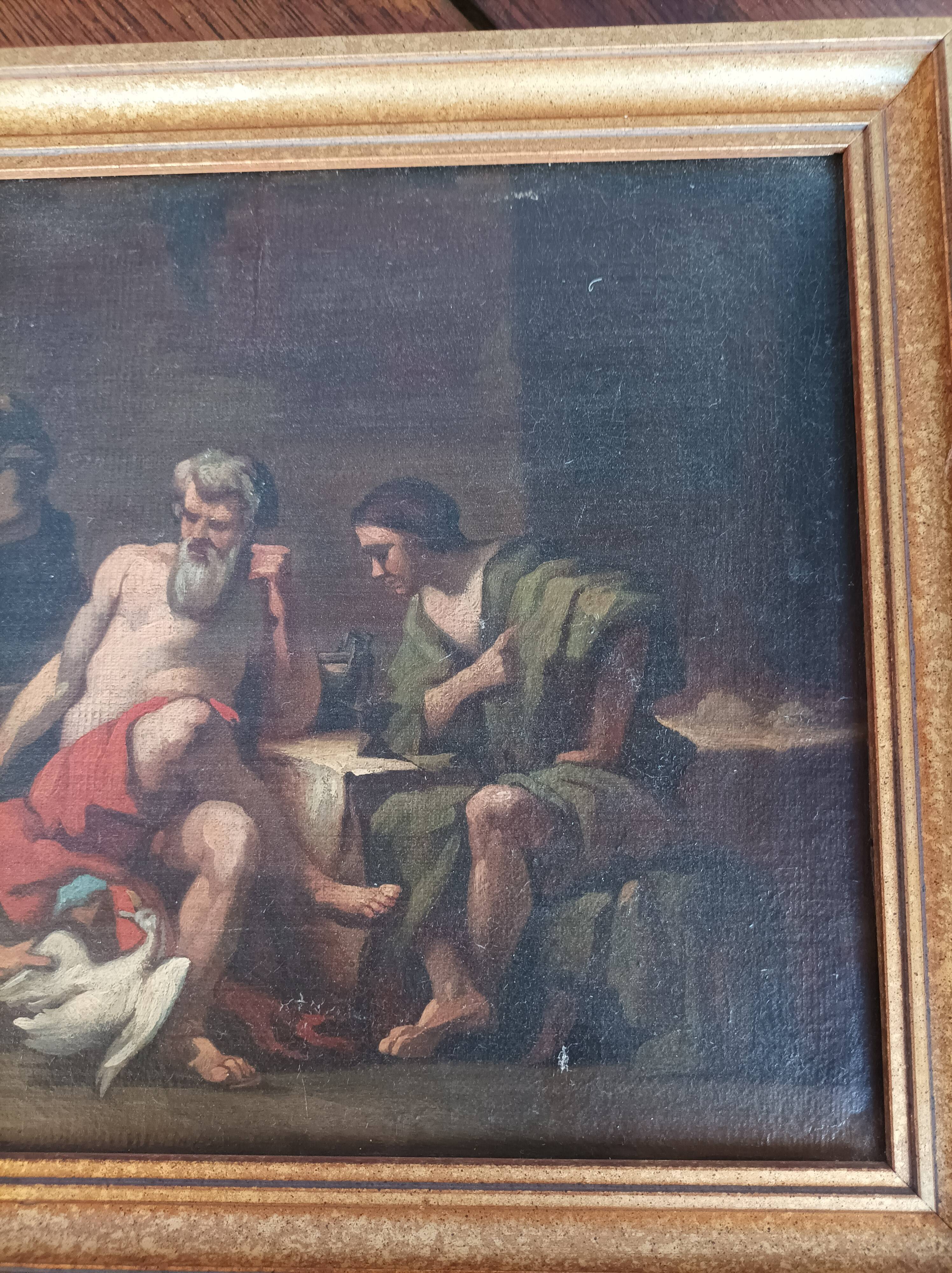 French school after Jean-Bernard Restout copy late eighteenth