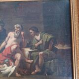 French school after Jean-Bernard Restout copy late eighteenth