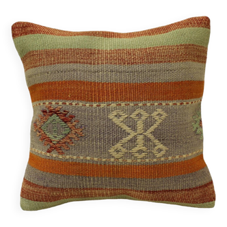 Turkish kilim cushion, 40x40 cm, k-1327